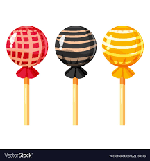set of colorful lollipops sweet candies vector illustration download a free preview or high quality adobe illu candy vector cute food drawings candy drawing