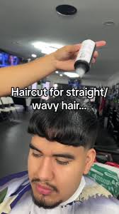 Haircut for straight or wavy hair texture.this haircut is called a mid  taper with texture