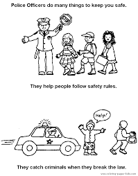 Police car coloring pages for children. Police Color Page Coloring Pages For Kids Family People And Jobs Coloring Pages Printable Coloring Pages Color Pages Kids Coloring Pages Coloring Sheet Coloring Page