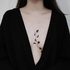 Good Placement Olive Branch Instead Chest Tattoos For Women Small Chest Tattoos Wrist Tattoos Girls