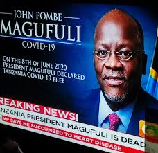 John magufuli was last seen on 27 february at his secretary of state's. 8te9xhjfcnjemm
