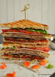 Mesogeiako Club Sandwitch Vegan Lunches Recipes Vegetarian Recipes