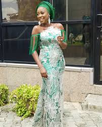 Aso Ebi Styles For Wedding Guest Nigerian Wedding Fashion Aso Ebi Styles African Lace Dresses