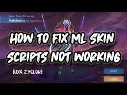 Dalam artikel ini admin akan menyediakan banyak link download script skin mulai dari skin hero epic sampai legends akan ada di bawah ini. How To Fix Skin Scripts Not Working How To Make Scripts Work Again Mobile Legends Bang Bang Youtube