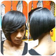 Being voluminous, thick hair can be styled to look stunning in almost all styles. 22 Popular Angled Bob Haircuts You Ll Want To Copy Hairstyles Weekly