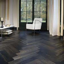 Chateau Francia Black Oiled Oak Herringbone Floor Eco Friendly Flooring Wood Floor Design Herringbone Floor Herringbone Hardwood Floors