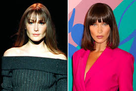 Here's a slideshow to back our theory up. Bella Hadid Sosie De Carla Bruni Quand Elle Etait Jeune