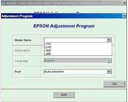 Reset Ink Level Epson L210 Free Download