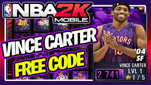 Therefore, redeem them as soon as you can before they got expired. Nba 2k Mobile How To Redeem Code For Free Vince Carter Build Gameplay New Stats Youtube