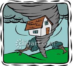 1024x1044 vector of a cartoon tornado mascot whispering by toons4biz. House Being Lifted By A Tornado Royalty Free Clipart Picture