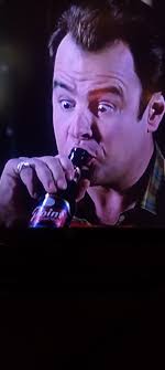 What movie features Dan Aykroyd drinking Point beer?
