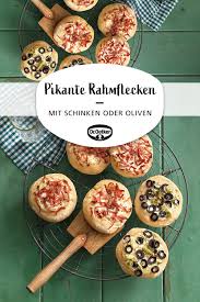 Pikante Rahmflecken Rezept Pikant Fingerfood Leckerbissen