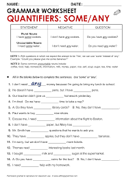 The following esl / efl resources are available for quantifiers (grammar): Pin On English Studie Grammar Exercice