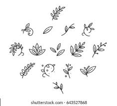 Free for commercial use high quality images.a simple line down the middle of each petal, adds a lot of character and fortifies the shape of each petal, while pencil drawings have a really nice aesthetic to them. Flower Doodle Icon In Dotted Style