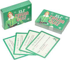 Whether you're working in a shiny mail room or visiting your father, buddy the elf from 'elf' has quotes for every occasion. Amazon Com Paladone Buddy The Elf Trivia Quiz Game Elf The Movie Trivia Toys Games
