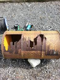 You can do it in an afternoon, with a little elbow grease and less than $100. Oil Drum Garden Fire Pit With A Skyline 10 Steps With Pictures Instructables