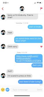 Feel free to share these interesting questions with your friends. Tinder Bots 5 Signs Your Tinder Match Is A Scam Bot 2019 11 09