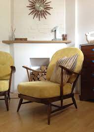we have finished restoring a lovely pair of ercol windsor lounge chairs model no 203 these chairs are origi ercol furniture upscale furniture ercol chair