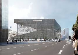 Vier jahre später wird der grundstein des neuen verlagsgebäudes gelegt. Das Konzept Axel Springer Neubau
