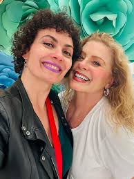 Vera Fischer e sua filha Rafaela: semelhança incrível