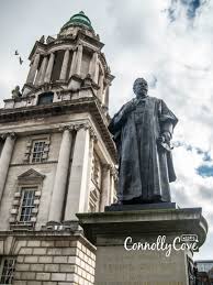 It faces north and ef. Exploring Belfast City Hall Connolly Cove