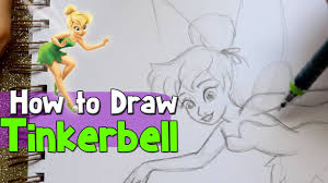 How To Draw Tinkerbell From Disney S Peter Pan Youtube Draw the disney character tinkerbell with. how to draw tinkerbell from disney s peter pan