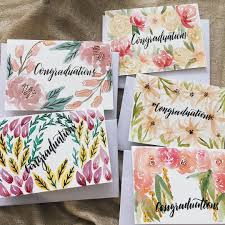 Decorate the front of the card with a drawing, words cut out of colorful paper, decorations made from pipe cleaners, or anything else you can think of. Watercolor Greeting Card By Kartukatasari Handmade Diy Greetingcards Handmadegreetingca Watercolour Gift Watercolor Greeting Cards Greeting Cards Handmade
