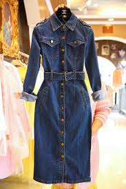 Past Perfect Present Trench Denim Dress Womens Denim Dress Denim Dress Women S A Line Dresses