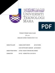 Dalam konteks hubungan etnik, agama mempunyai definisi hubungan suci antara manusia dengan sesuatu kekuasaan luar biasa yang dianggap dapat memberikan perlindu Assignment Ctu101 Analisis Ayat Yasin