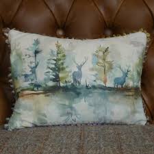 Voyage offers a stylish and sophisticated selection of curtain fabrics, also these beautiful designer fabrics have a strong focus on all things floral, and takes the classic approach to interior design. Shop Voyage Maison Cushions Arthouse Cushion Curiosity Interiors