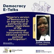 With ezra as a toddler and esther on the way, i'm ready to settle in. Yiaga Africa Nigeria S Version Of Democracy Is An Facebook