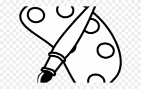 You can use our amazing online tool to color and edit the following paint brushes coloring pages. Paint Brush Clipart Arts And Crafts Coloring Page Png Download 883227 Pinclipart
