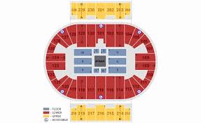 pensacola bay center seating chart inspirational wells fargo