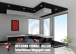 Gibson Board False Ceiling Design For Modern Kitchens Black And White Ceiling False Ceiling Living Room Kitchen Ceiling Design Black Walls Bedroom