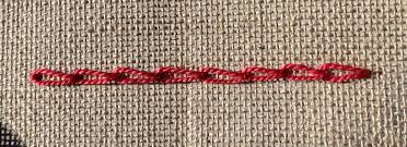 And use the brown embroidery floss and an embroidery needle. Chain Stitch A Basic Embroidery Stitch With Infinite Variations Ega
