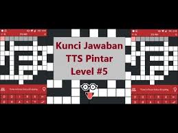 Meletus pasti mengeluarkan suara menggelegar. Kunci Cheat Jawaban Tts Pintar Level 5 Youtube