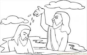 If your child loves interacting. Baptism Of Jesus Coloring Page For Kids Free Religions Printable Coloring Pages Online For Kids Coloringpages101 Com Coloring Pages For Kids