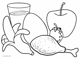 Make your world more colorful with printable coloring pages from crayola. Free Printable Food Coloring Pages For Kids Cool2bkids