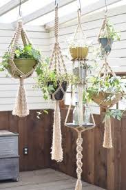 33 Best Outdoor Creative Diy Hanging Planter Ideas Macrame Plant Hangers Plant Hanger Diy Macrame Plant Hanger