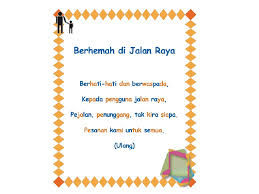 Berhemah di jalan raya suasana di sekolah kebangsaan titi tinggi menjadi. Tahun 2 Pkjr