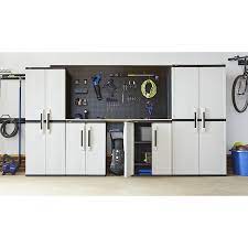 Man caves, dream garage, aluminum cabinets. Keter 25 Zoll B X 38 Zoll H X 17 Zoll T Freistehender Kunststoff Garagenschrank Aus Kunststoff Bei Lowes Garage Storage Cabinets Garage Storage Garage Cabinets