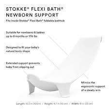 Flexibath is a flexible baby bathtub designed by a danish company, a real cool world. Amazon Com Stokke Flexi Bath Bundle White Yellow Foldable Baby Bathtub Newborn Support Durable Easy To Store Convenient To Use At Home Or Traveling Best For Newborns