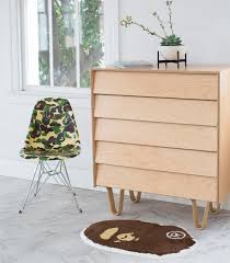 When Your Rug Matches Your Chair A Look Back At The Modernica X Bape Case Study Side Shell Modernica Wayfair Living Room Chairs Armchair Design Cool Chairs