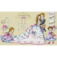 Choose from traditional wedding samplers, modern character wedding samplers and many more. A Beautiful Day Wedding Cross Stitch Pattern Shopee Philippines