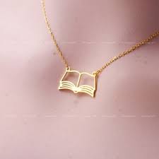 Chapter Stars Necklace Recycled Book Silver Necklace, Silver Star Necklace,  Repurposed Book Jewelry Harry Star Necklace