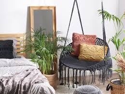 Indoor hanging chairs and hammocks. Hanging Chairs Up To 70 Discount Beliani Co Uk