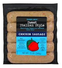 Pin By Chanel On G R O C E R Y H A U L Trader Joes Chicken Sausage Trader Joes Trader Joes Food