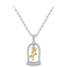 Enchanted Rose Crystal Necklace Beauty And The Beast Shopdisney