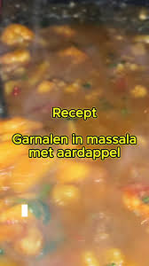 Makkelijke Garnalen in Massala met Aardappel