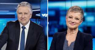 Zondag 29 maart 2020 vtm verwelkomt maandag nieuw nieuwsanker | black way lies vanaf maandag sportanker bij vtm nieuws #black_way. Samen 70 Jaar Nieuwsanker Pensioen Nadert Voor Dany Verstraeten En Martine Tanghe Tv Hln Be